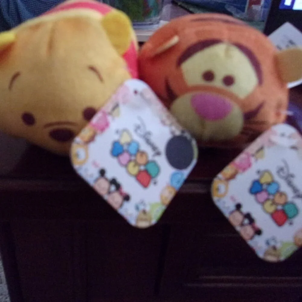 Winnie the Pooh & Tigger small tsum tsum stuffed animal New